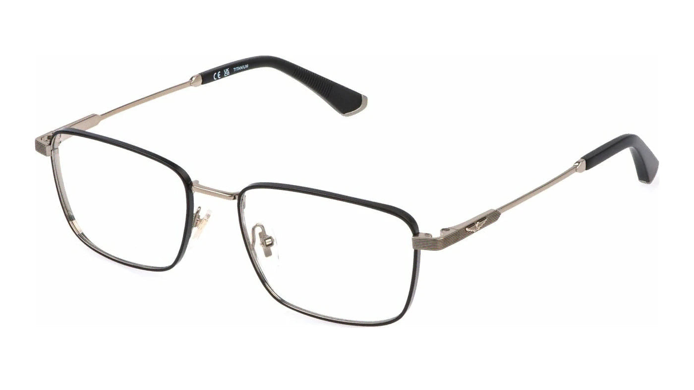 POLICE EYEGLASSES ORIGINS TITAN 1 - VPLQ74 08M6 54