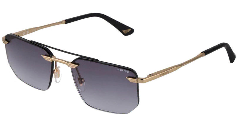 POLICE SUNGLASSES OVERFLY 2 - SPLU76 0302 57