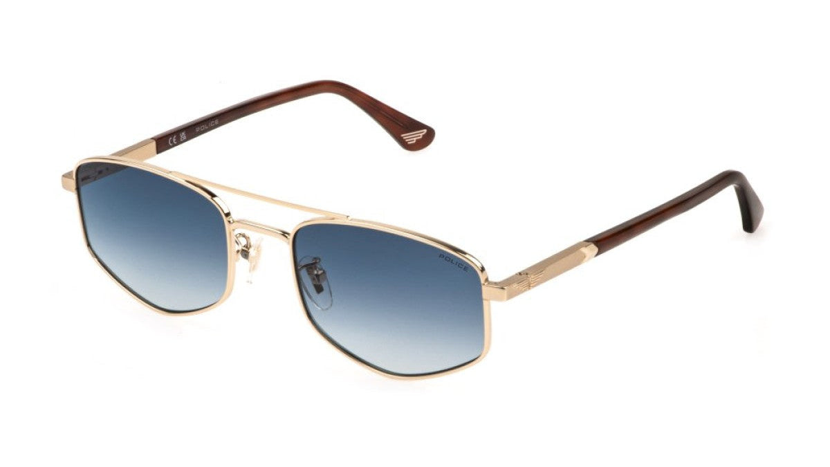 POLICE SUNGLASSES - SPLQ84 300Y 55