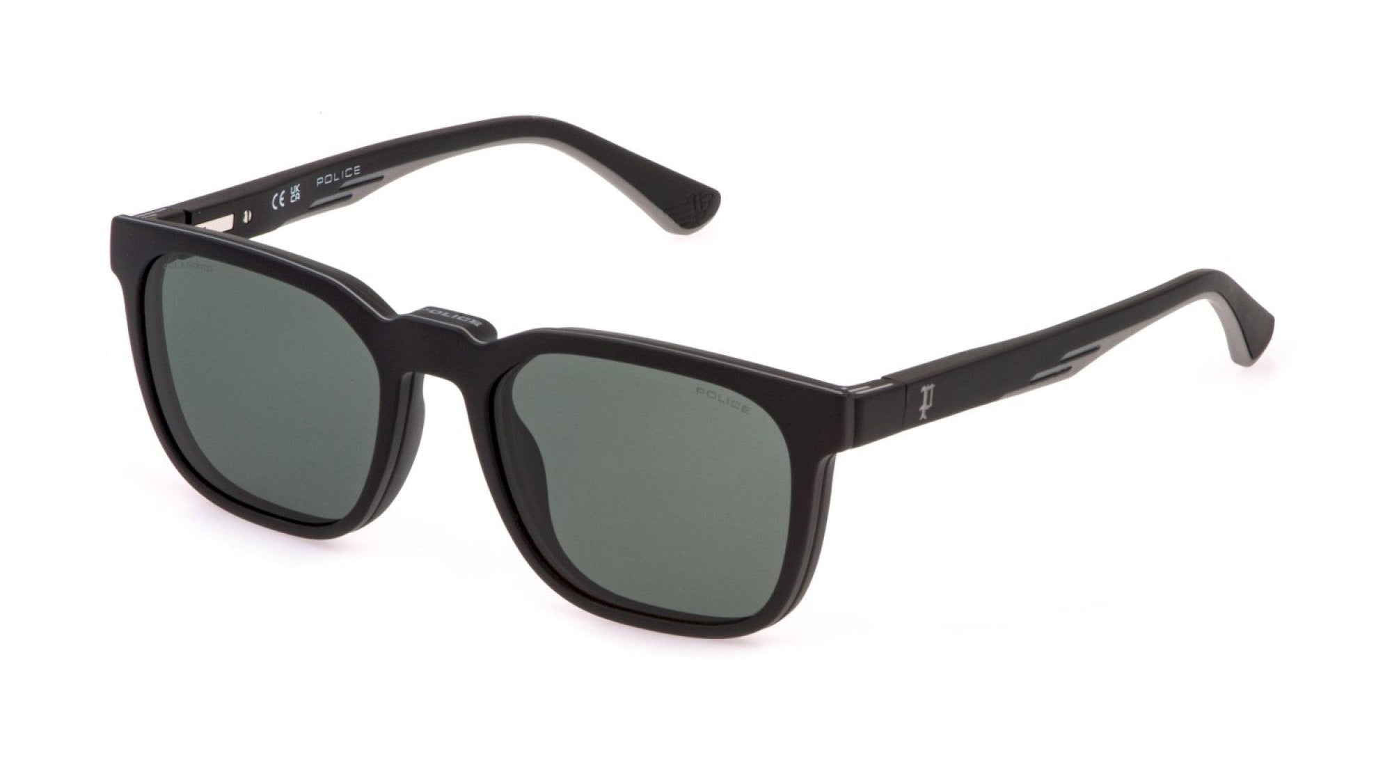 POLICE CLIP-ON EYEGLASSES - UK153 U28P 49 190605591864