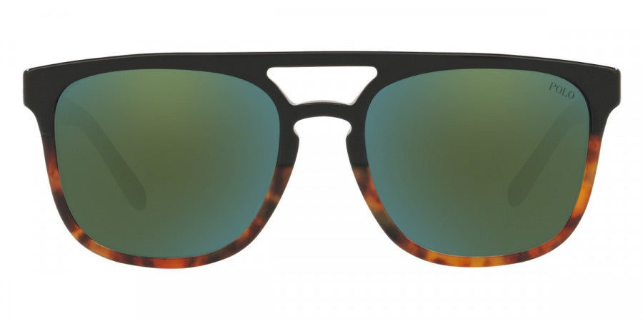 POLO SUNGLASSES - PH4125 52606R 54 - Shiny Black on Jerry Havana