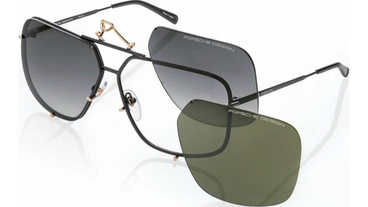 PORSCHE DESIGN CLIP-ON EYEGLASSES - P8928 D 67
