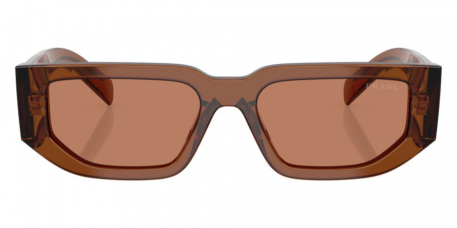 Prada PR 09ZS 20H90Q 54 - Dark Brown Transparent