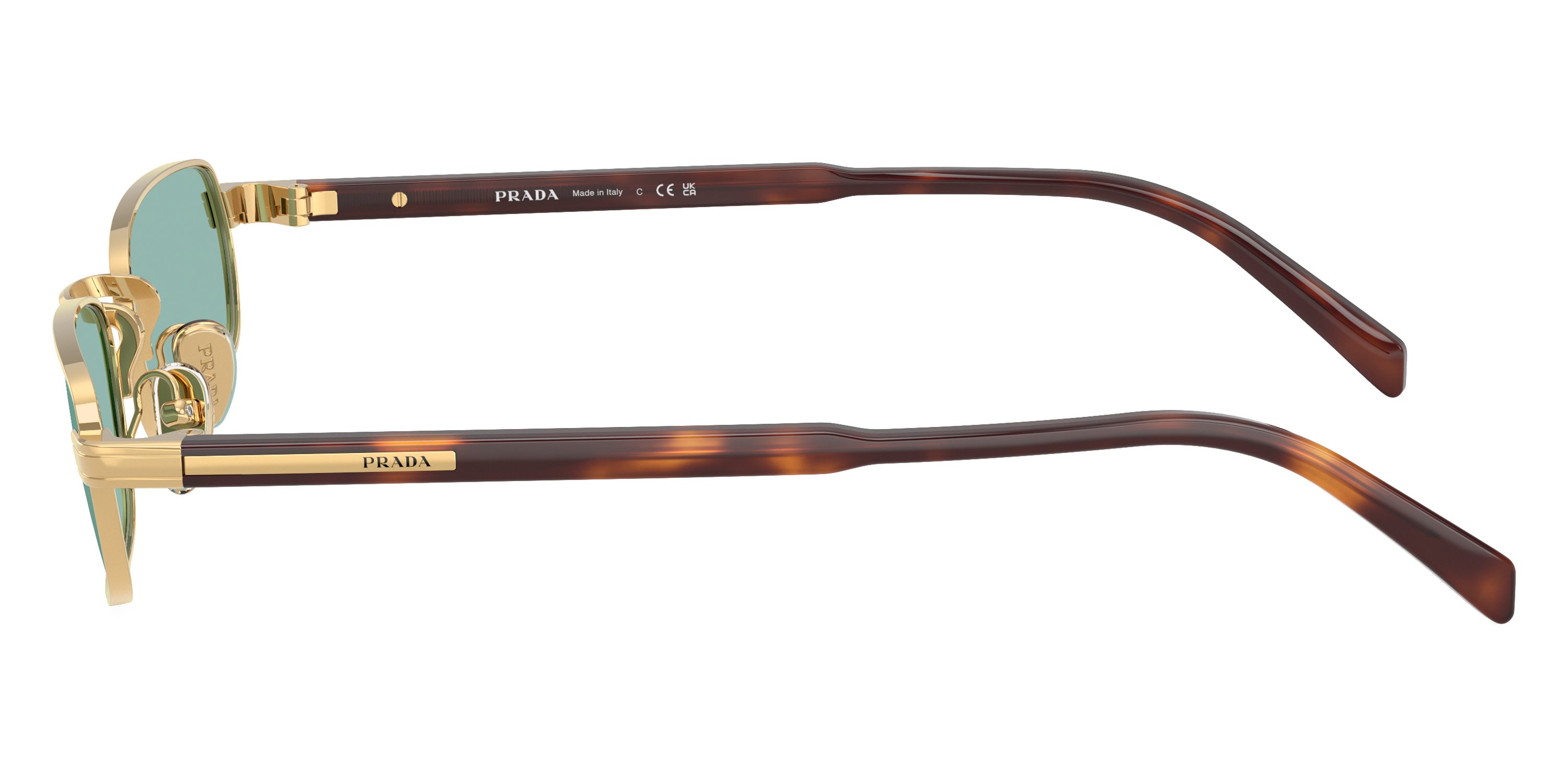 PRADA SUNGLASSES - PR B54S 5AK40K 54 - Gold/Classic Tortoise