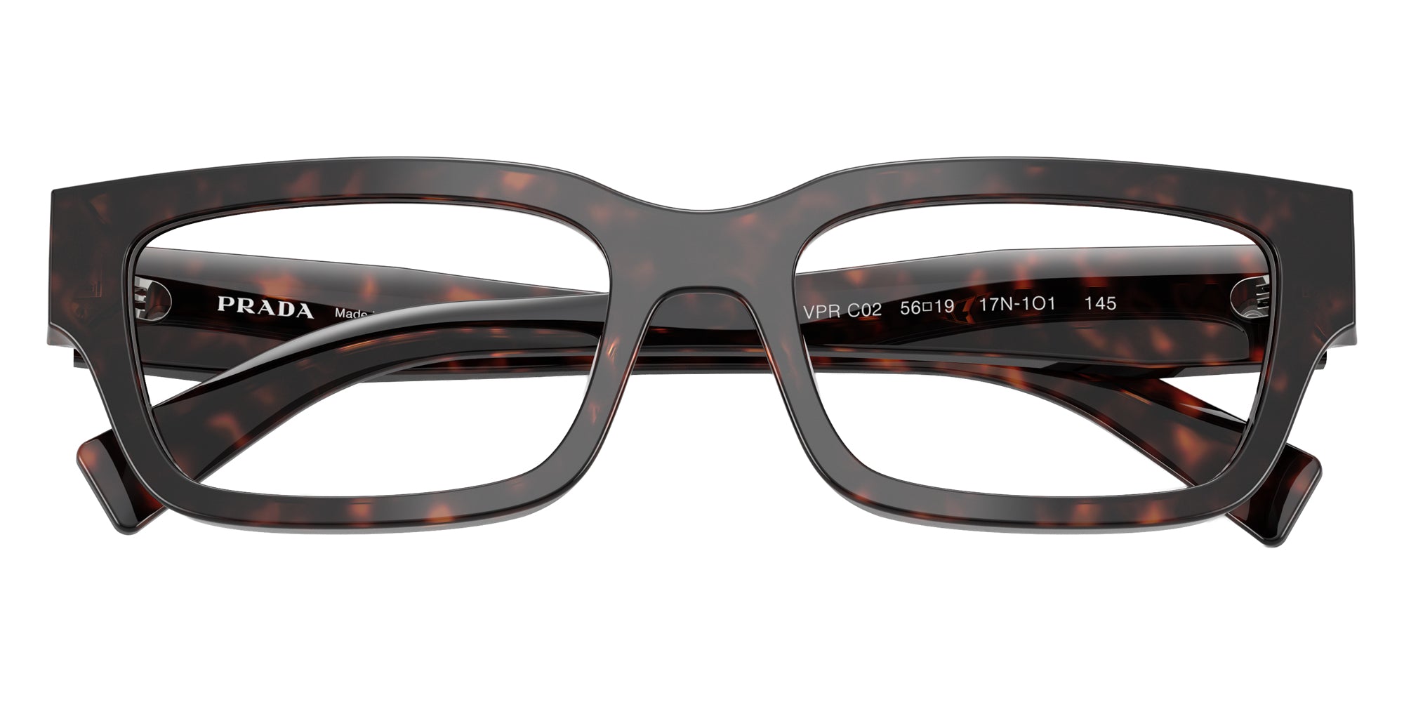 PRADA EYEGLASSES - PR C02V 17N1O1 54 - Root Tortoise