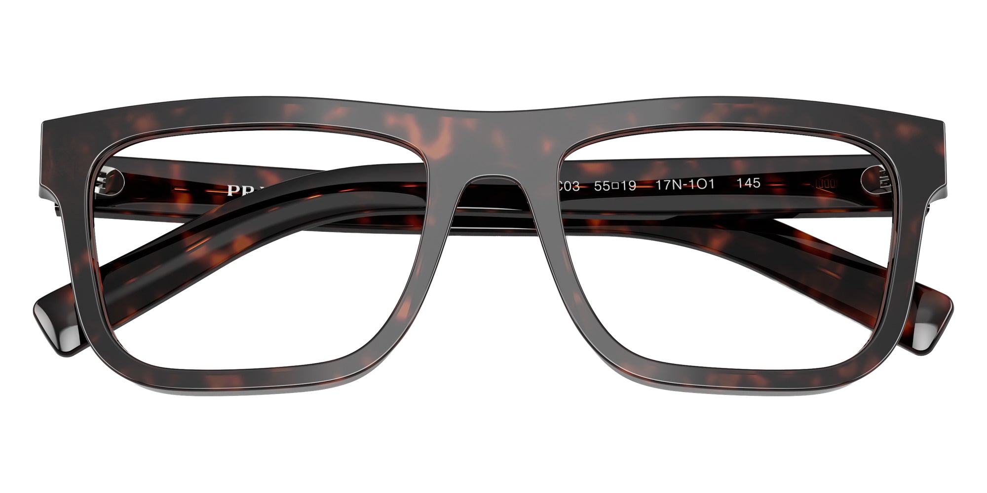 PRADA EYEGLASSES - PR C03V 17N1O1 55 - Root Tortoise