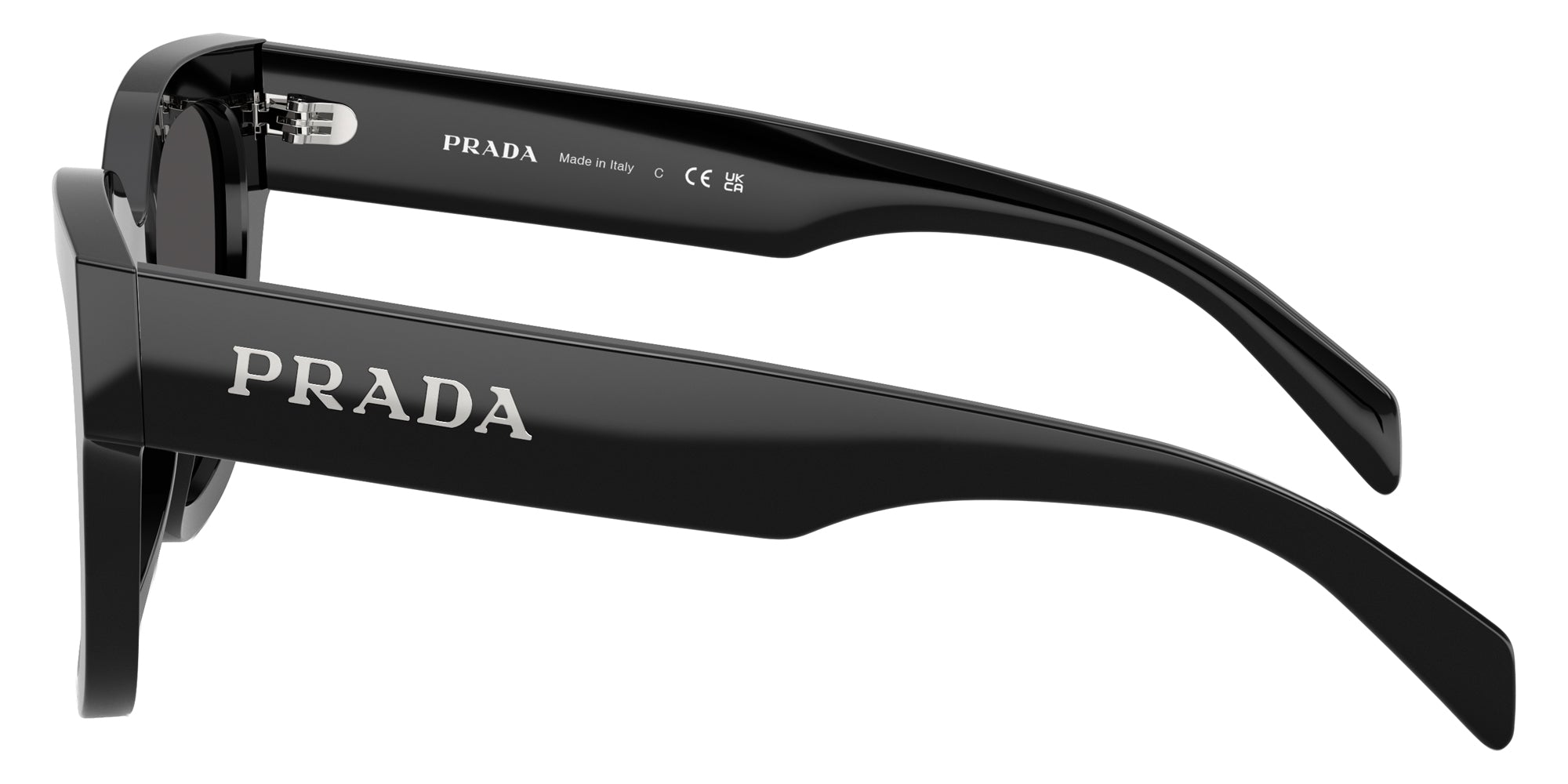 PRADA SUNGLASSES - PR C04S 16K08Z 52 - Black