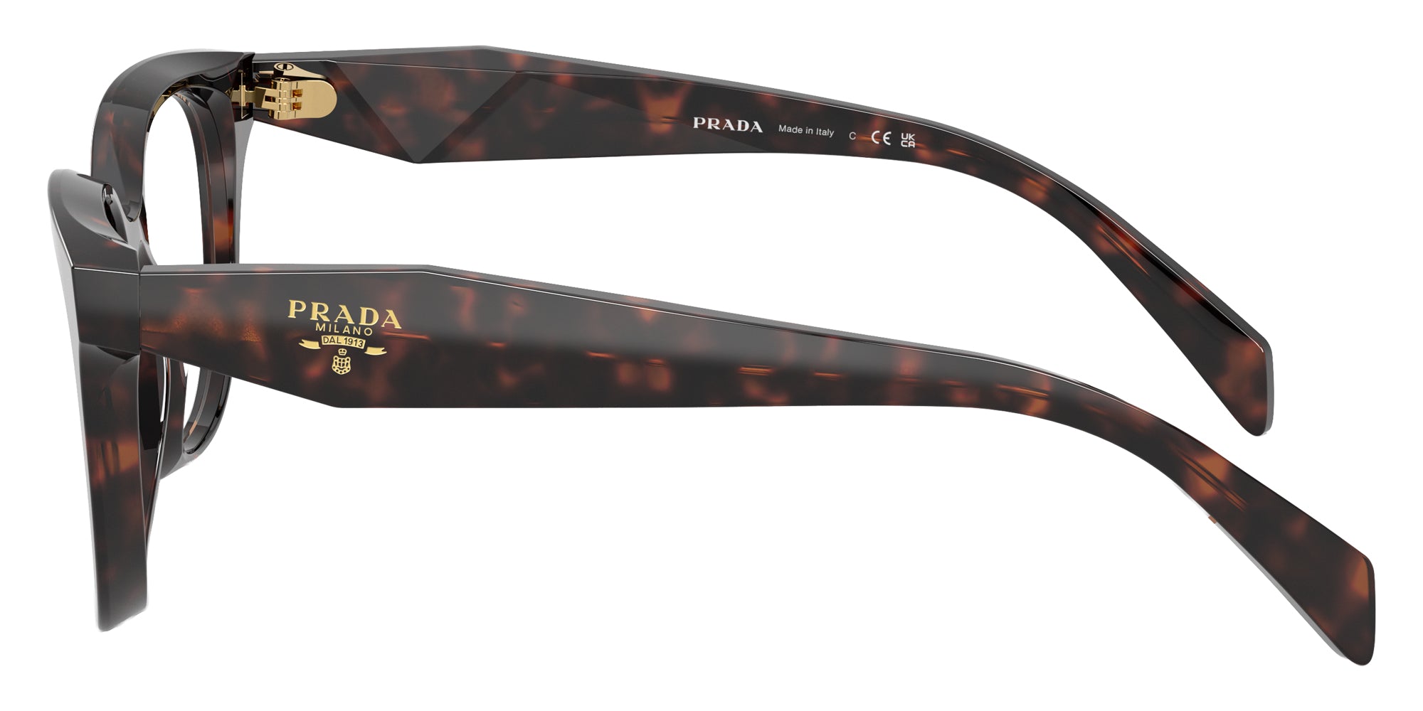 PRADA EYEGLASSES - PR C11V 17N1O1 53 - Root Tortoise