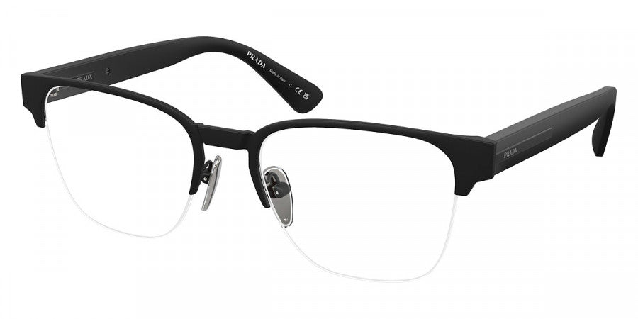 PRADA EYEGLASSES - PPR A52V 1BO1O1 52 - Matte Black