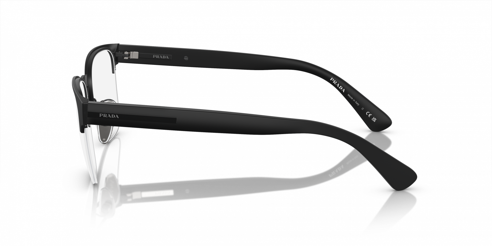 PRADA EYEGLASSES - PPR A52V 1BO1O1 - Matte Black