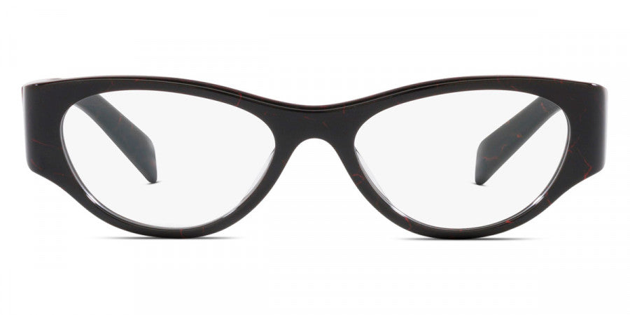 PRADA EYEGLASSES - PR 06ZV 11F1O1 52 - Etruscan Black Marble