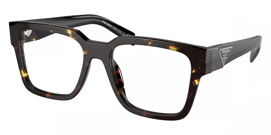PRADA EYEGLASSES - PR 08ZV 16R1O1 52 - Tortoise Black Malt/Black