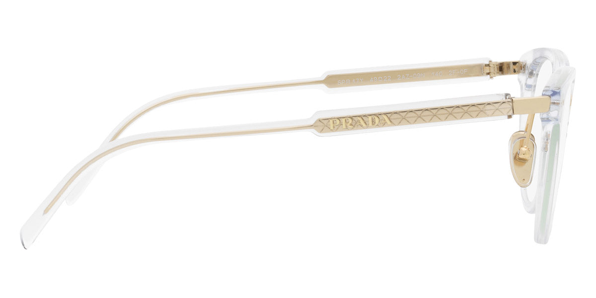PRADA EYEGLASSES - PR 17YS 2AZ09N 49 - Crystal