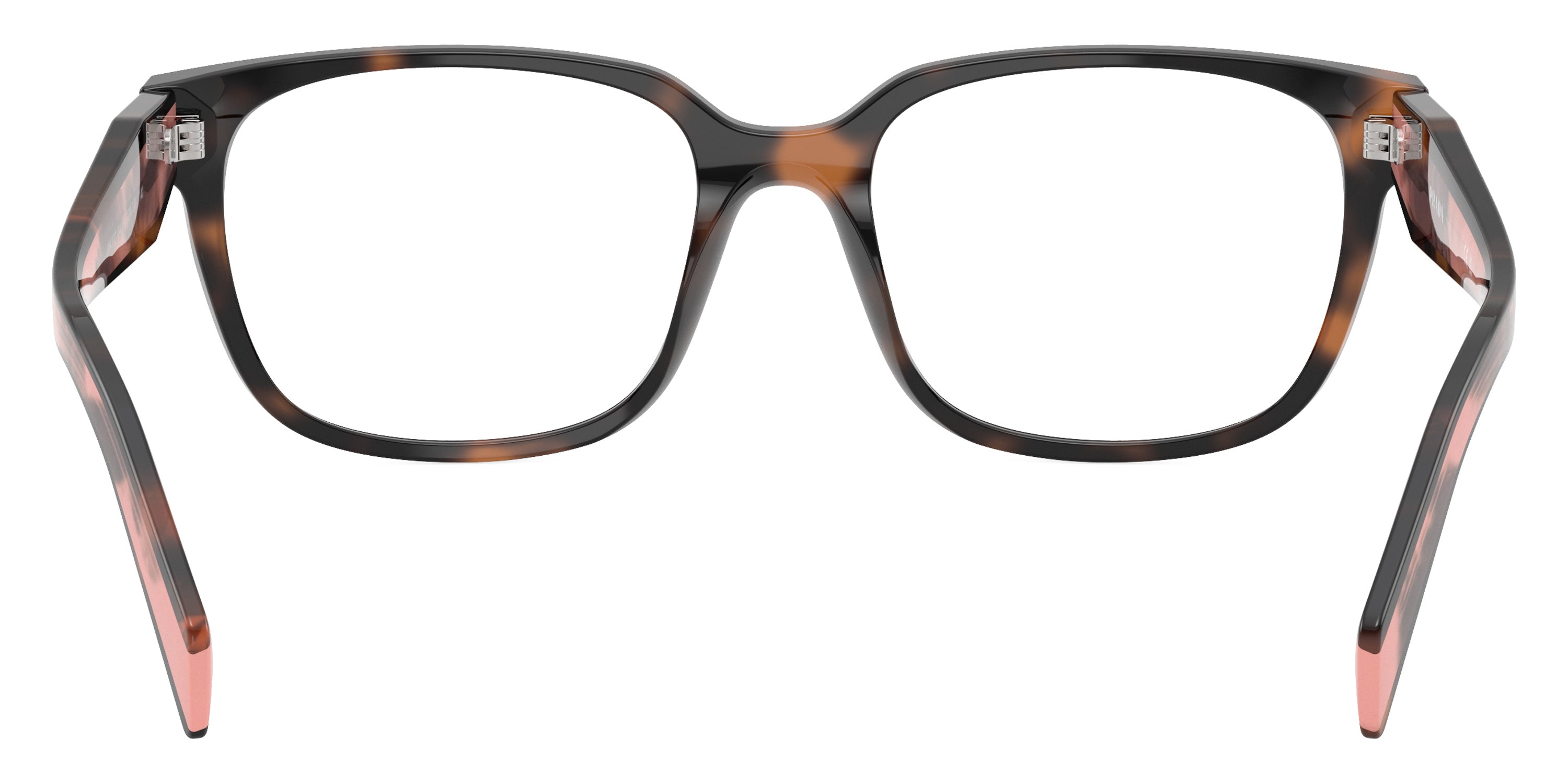 PRADA EYEGLASSES - PR 17ZV 23A1O1 54 - Mauve Tortoise/Spotted Pink