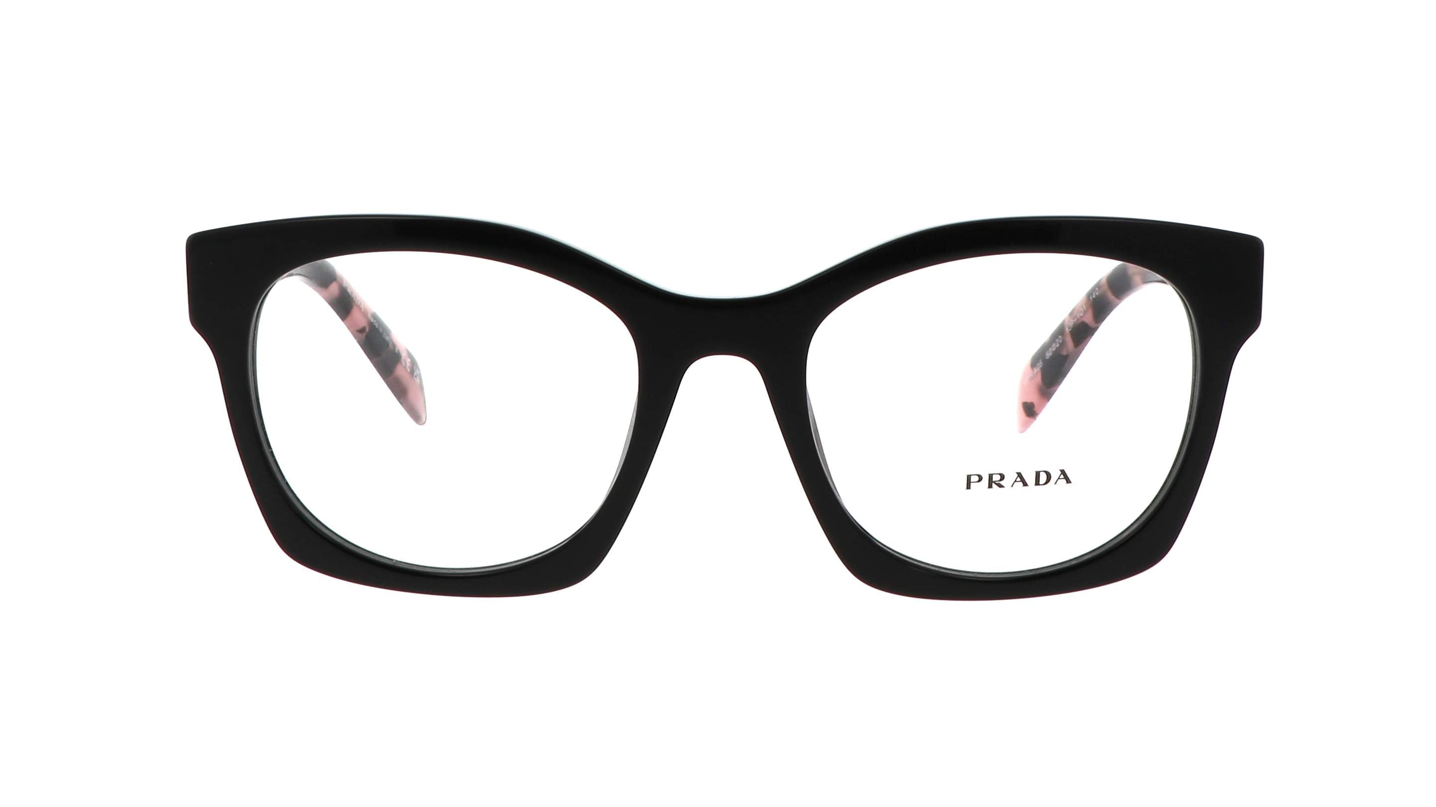 PRADA EYEGLASSES - PR A05V 13P1O1 50 - Black/Havana Rose