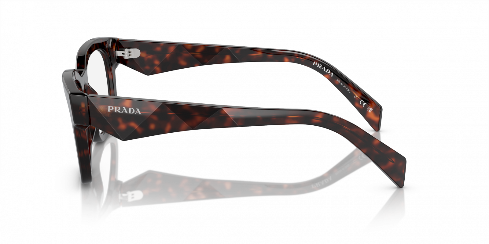 PRADA EYEGLASSES - PR A10V 17N1O1 51 - Havana Red