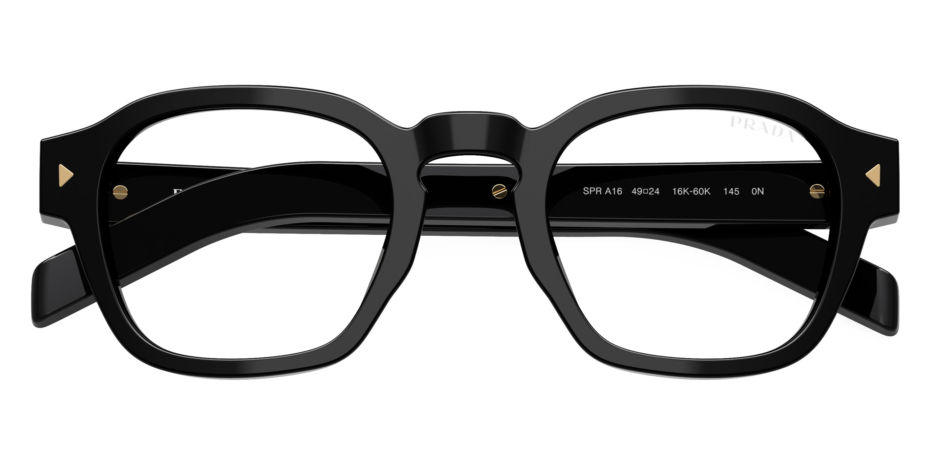 PRADA EYEGLASSES - PR A16S 16K60K 49 - Black