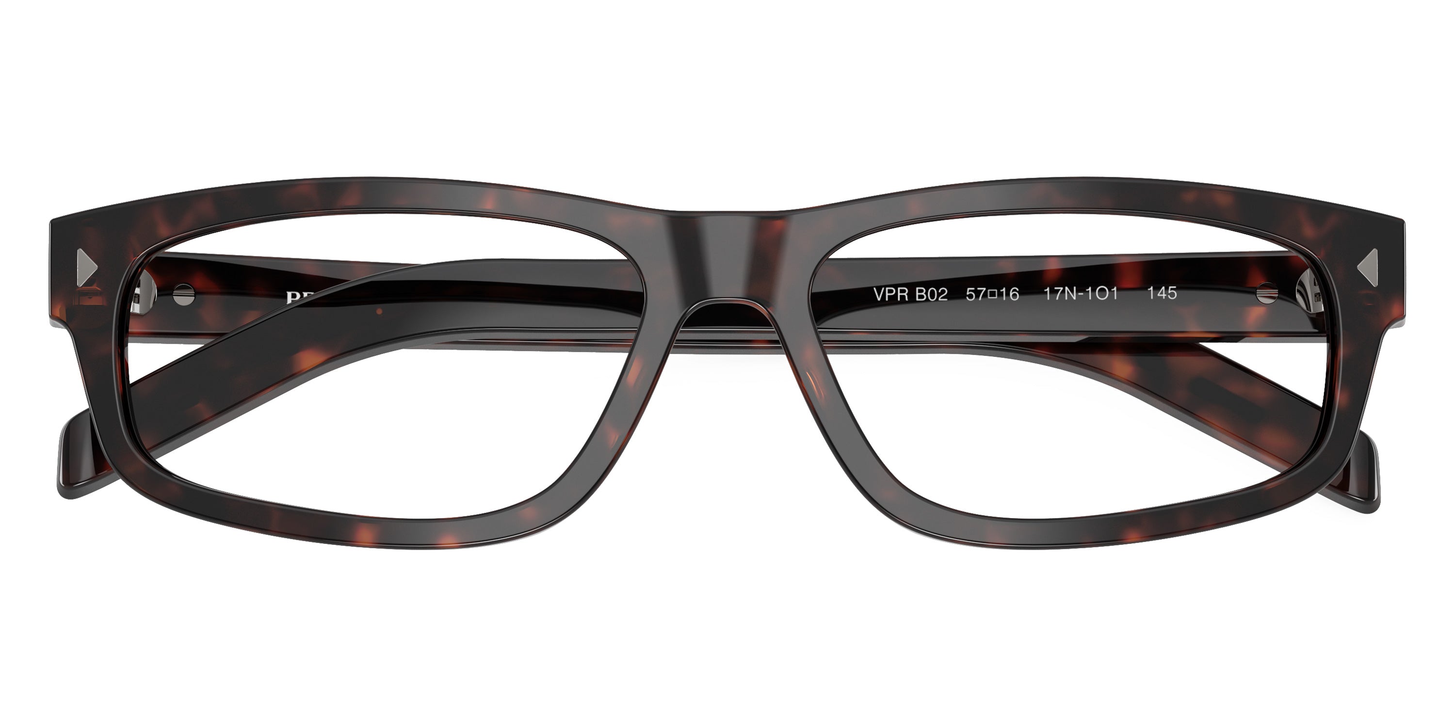 PRADA EYEGLASSES - PR B02V 17N1O1 55 - Root Havana/Gunmetal