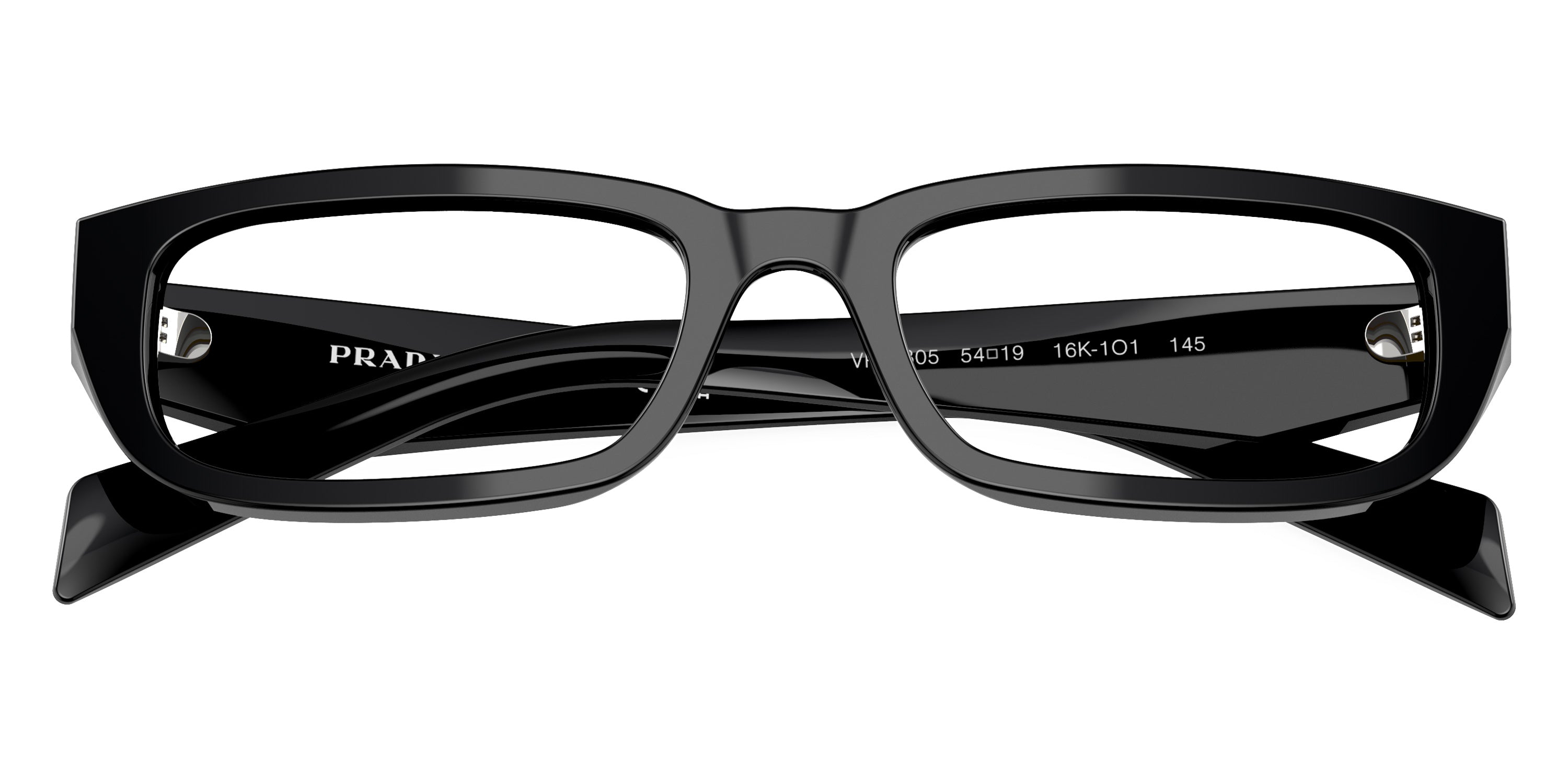 PRADA EYEGLASSES - PR B05V 16K1O1 54 - Black/Silver Night