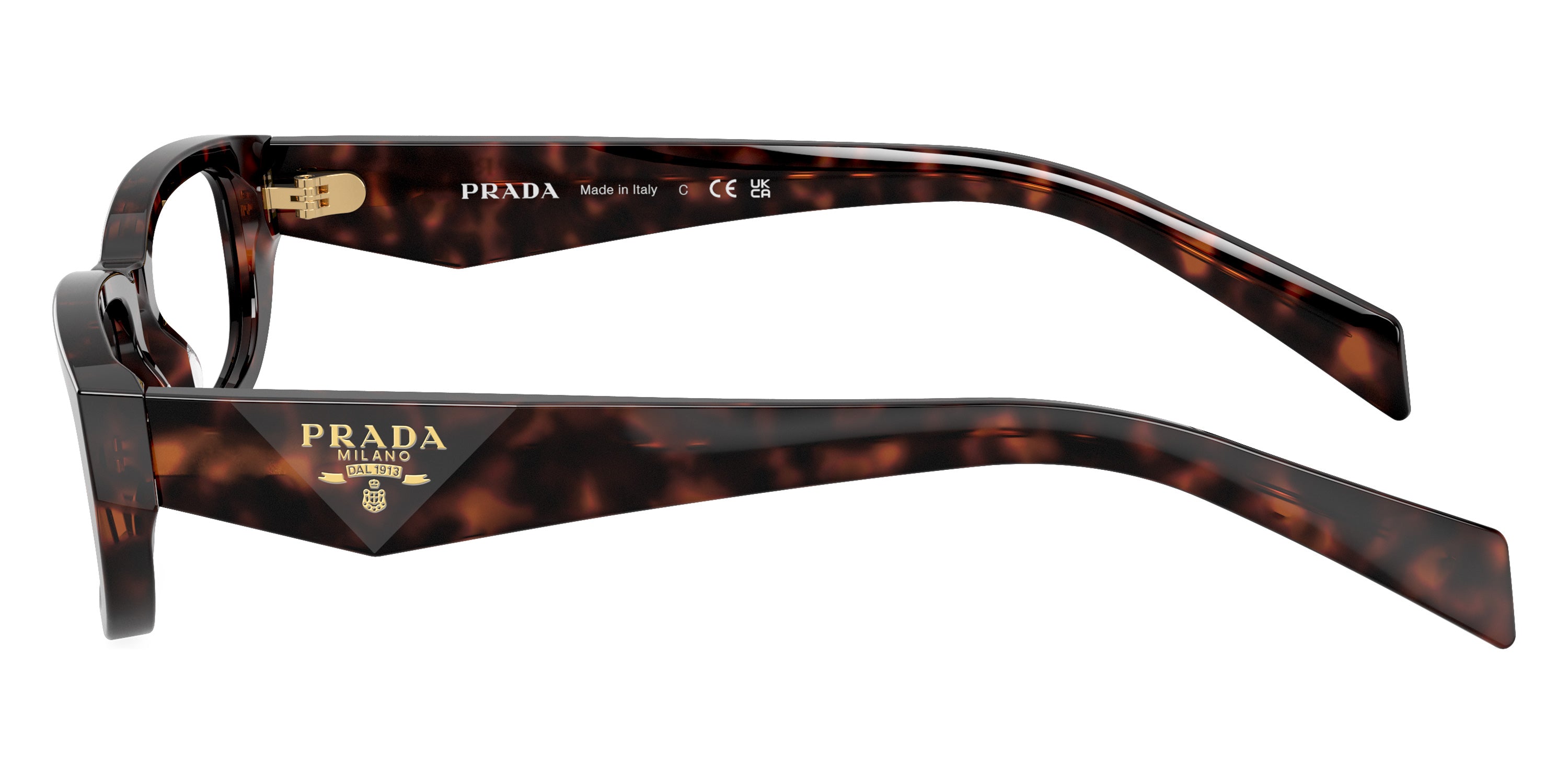 PRADA EYEGLASSES - PR B05V 17N1O1 54 - Black/Medium Tortoise/Root Tortoise