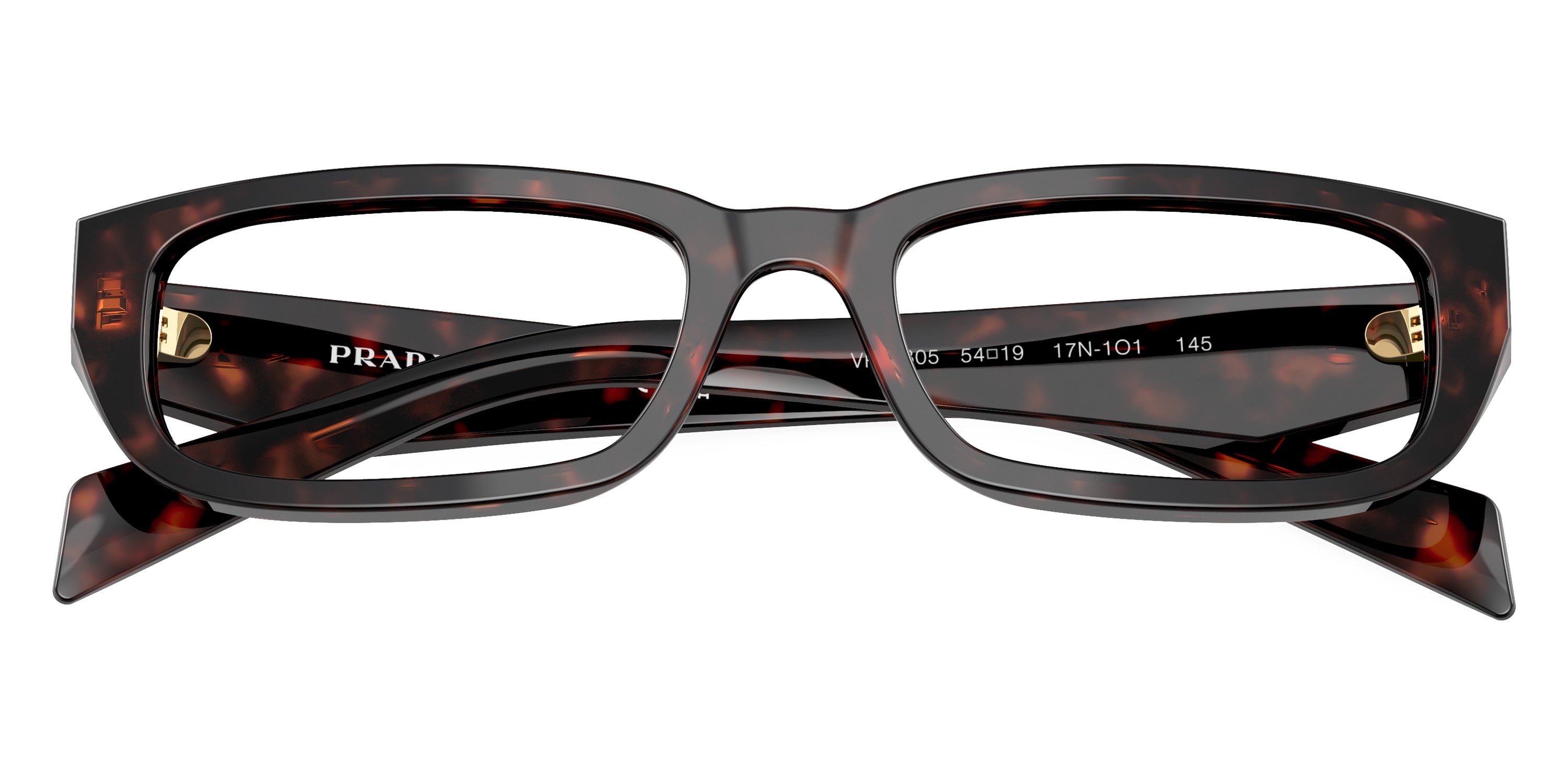 PRADA EYEGLASSES - PR B05V 17N1O1 54 - Black/Medium Tortoise/Root Tortoise