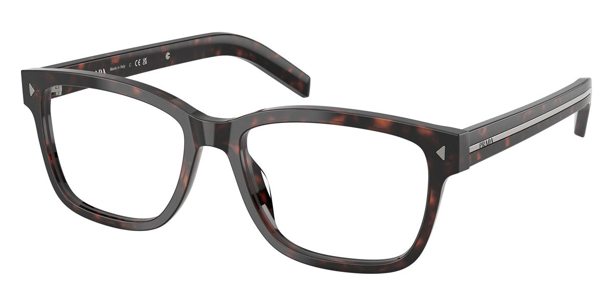 PRADA EYEGLASSES - PR B10V 17N1O1 55 - Root Havana/Gunmetal