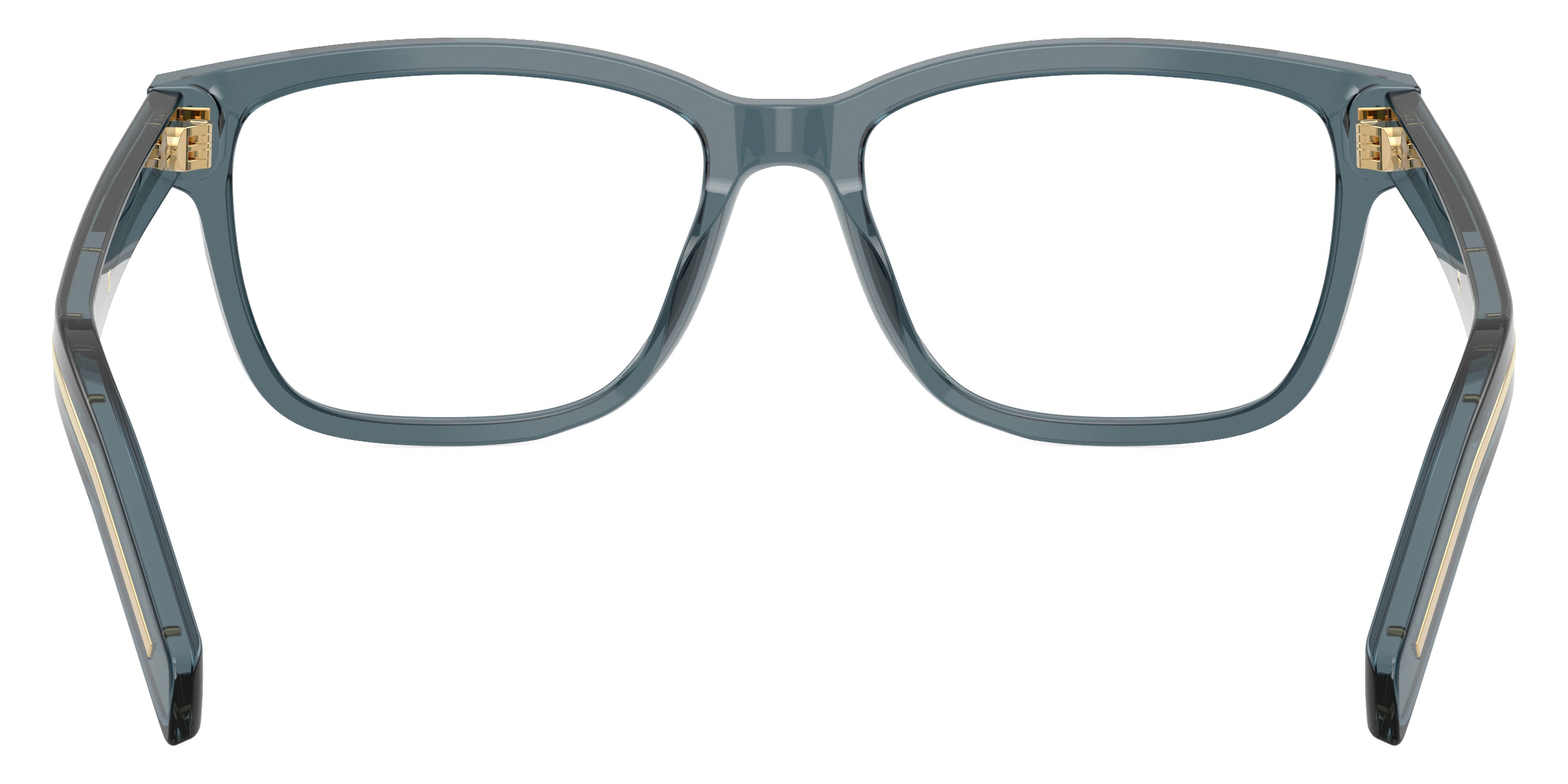 PRADA EYEGLASSES - PR B10V 17T1O1 55 - Transparent Ocean/Silver