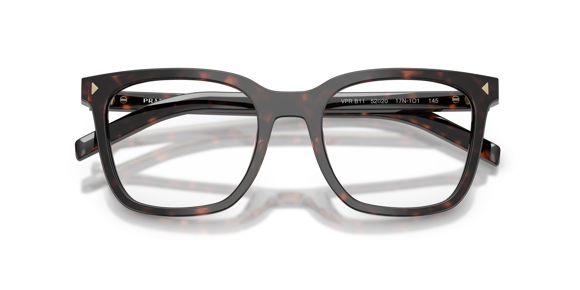 PRADA EYEGLASSES - PR B11V 17N1O1 52