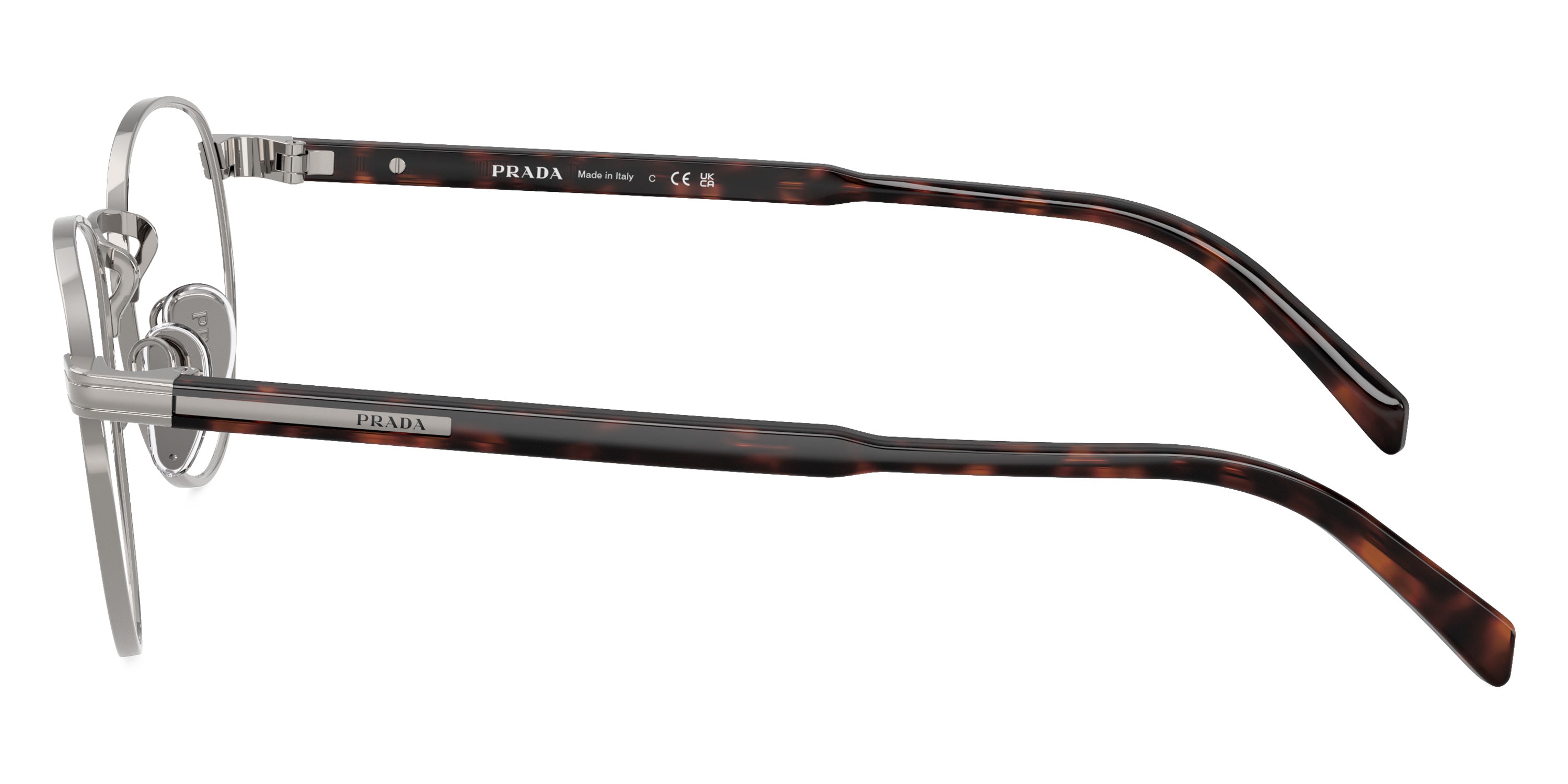 PRADA EYEGLASSES - PR B52V 20C1O1 53 - Gunmetal/Root Havana