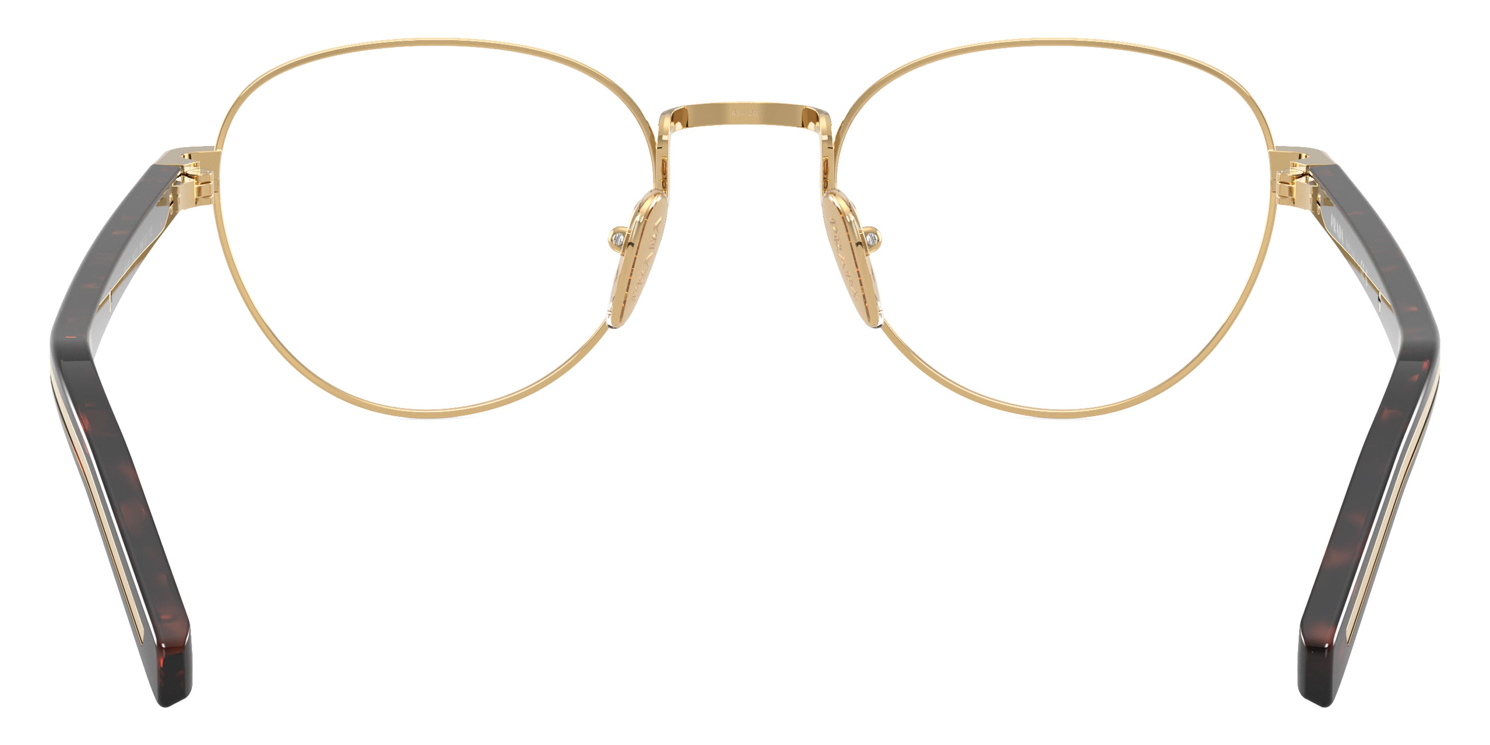 PRADA EYEGLASSES - PR B53V 5AK1O1 49 - Gold/Root Tortoise