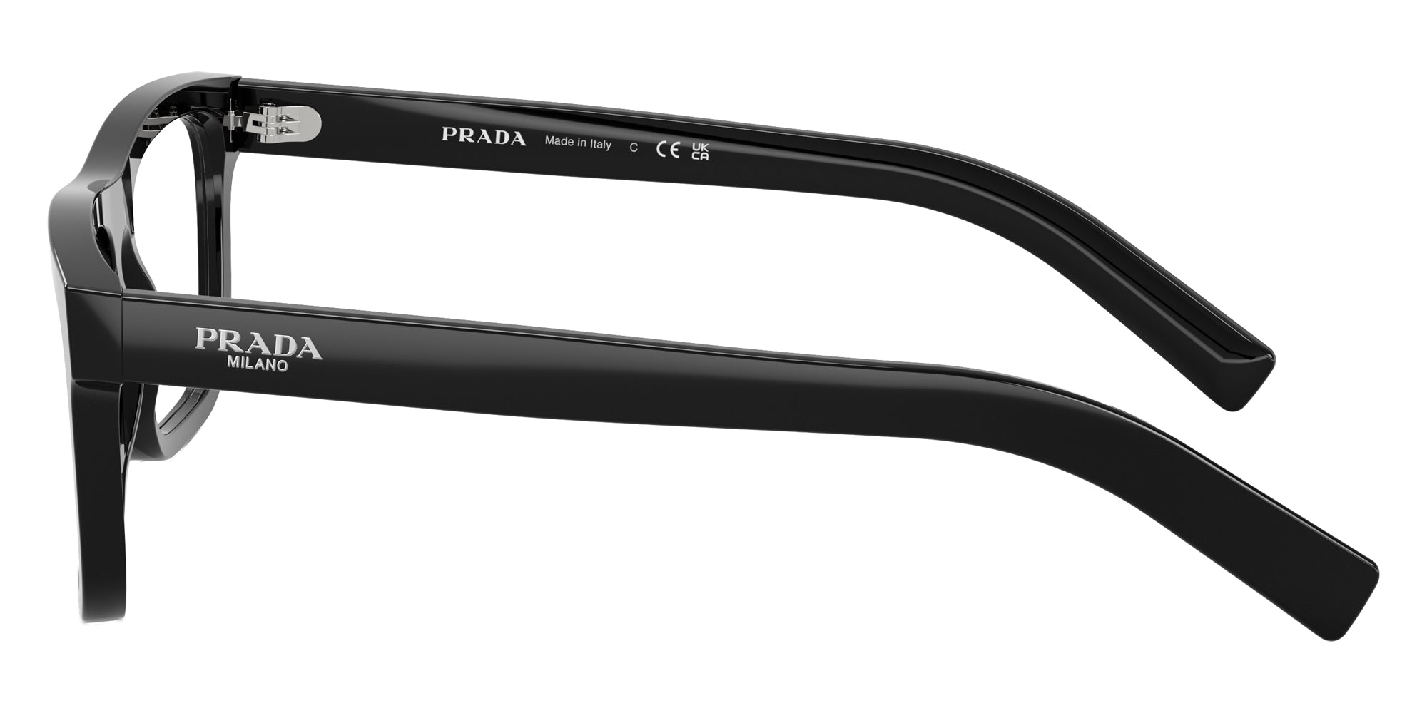 PRADA EYEGLASSES - PR C03V 16K1O1 53 - Black
