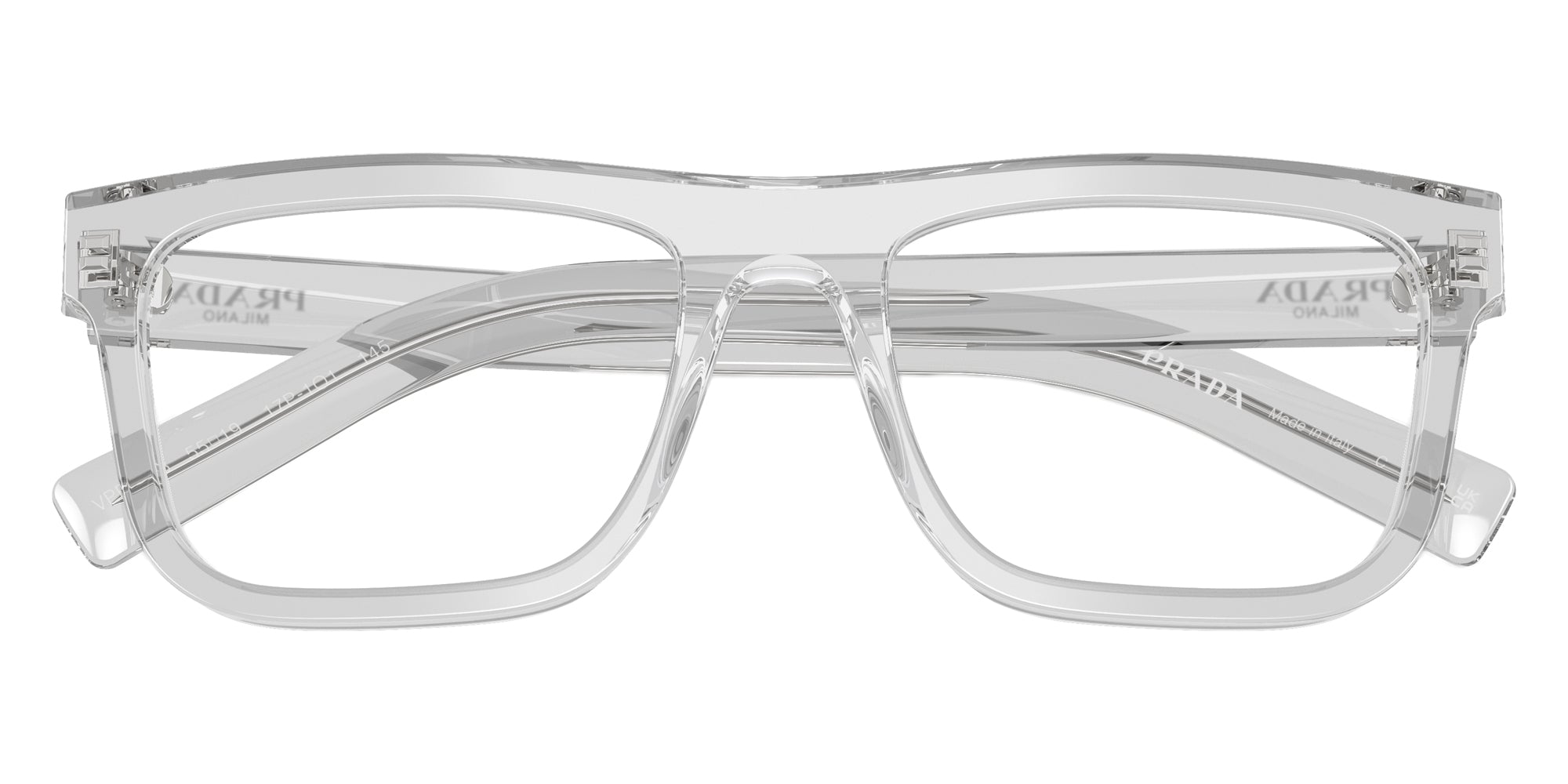 PRADA EYEGLASSES - PR C03V 17P1O1 53 - Crystal Gray