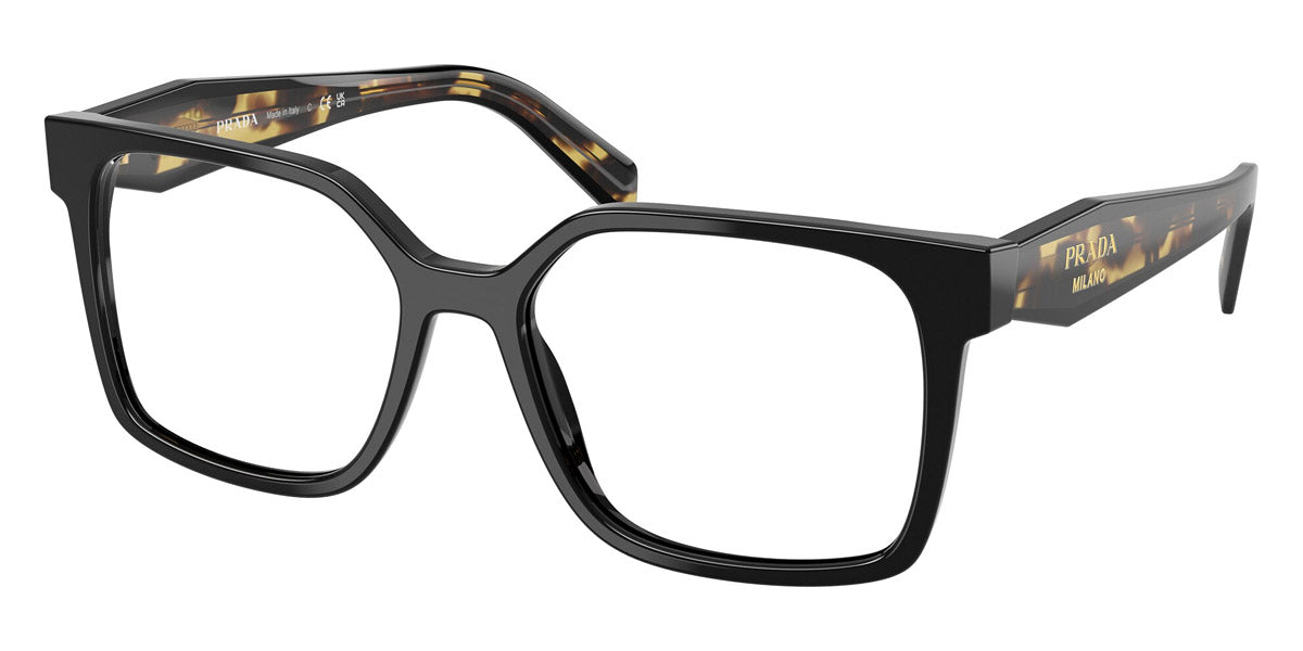 PRADA EYEGLASSES RUNWAY - PR B03V 3891O1 52 - Black/Medium Tortoise
