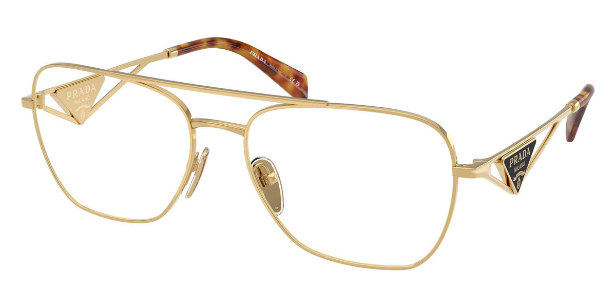 PRADA EYEGLASSES RUNWAY - PR B50V 5AK1O1 57 - Gold