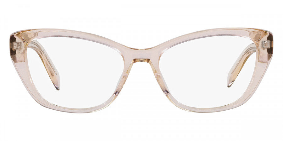 PRADA EYEGLASSES SYMBOLE - PR 19WV 15J1O1 53 - Crystal Geranium and Crystal