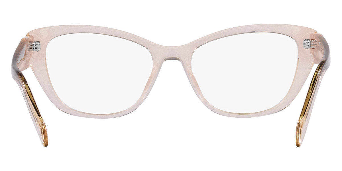 PRADA EYEGLASSES SYMBOLE - PR 19WV 15J1O1 53 - Crystal Geranium and Crystal