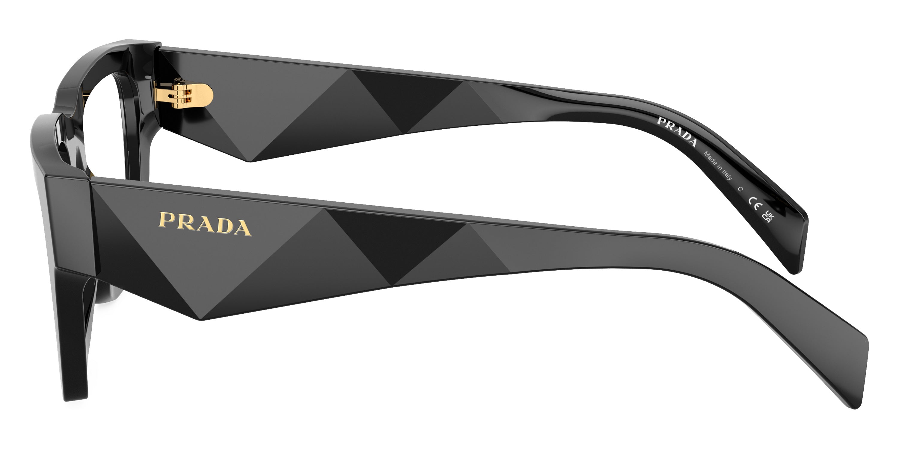 PRADA EYEGLASSES SYMBOLE - PR A06S 16K08N 50 - Black
