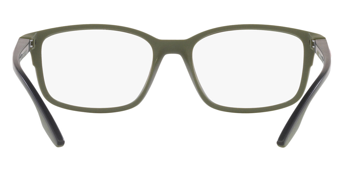 PRADA LINEA ROSSA EYEGLASSES - PS 01PV CCH1O1 56 - Green Rubber