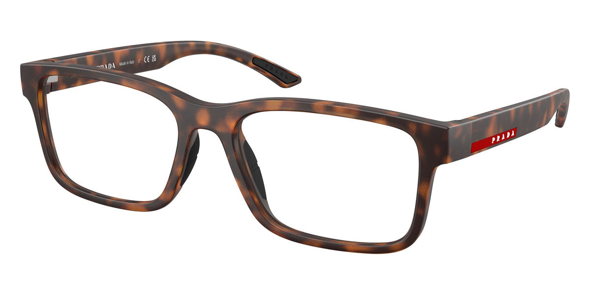PRADA LINEA ROSSA EYEGLASSES - PS 01RV 17X1O1 56 - Dark Tortoise Rubber