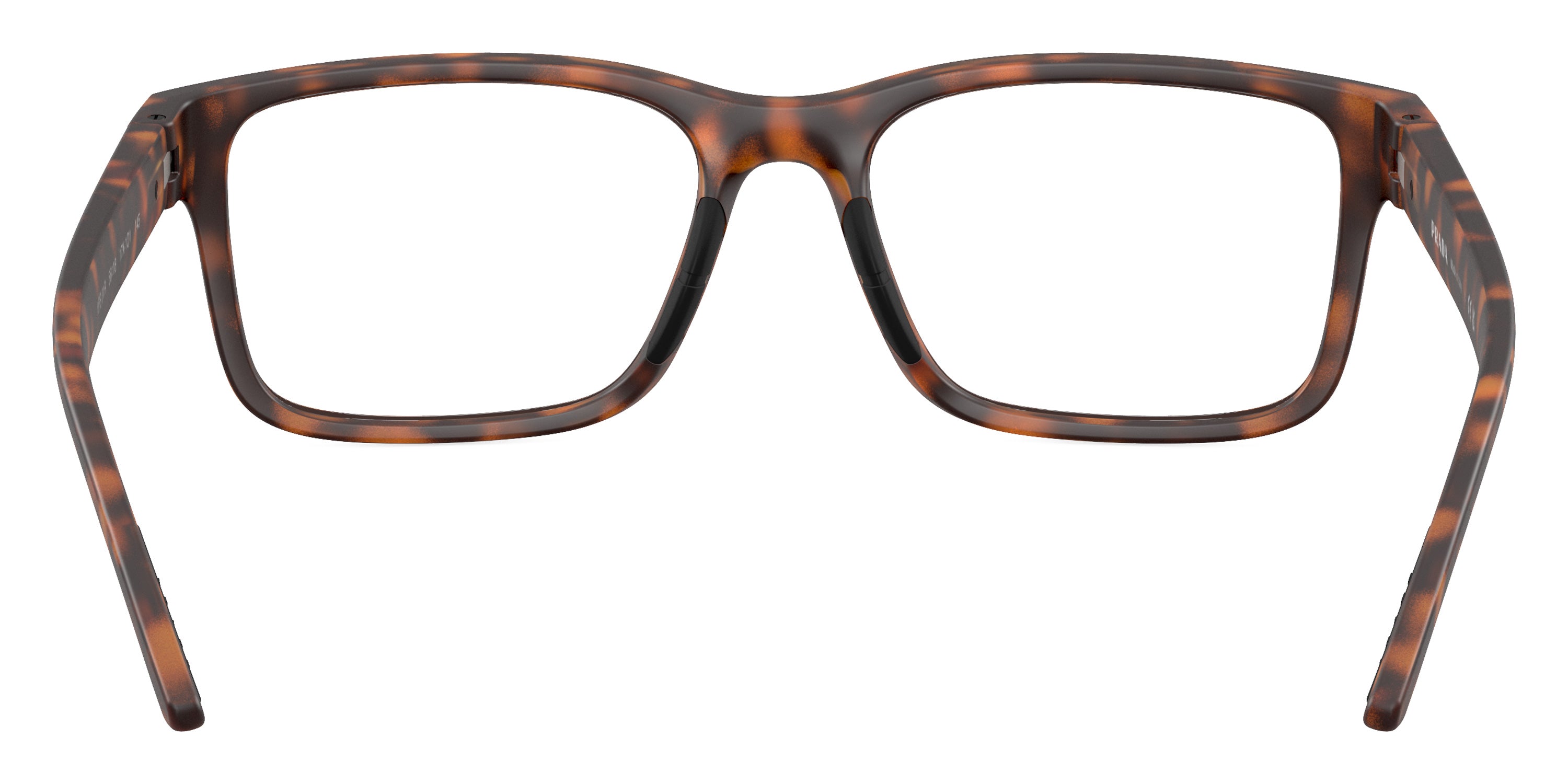 PRADA LINEA ROSSA EYEGLASSES - PS 01RV 17X1O1 56 - Dark Tortoise Rubber
