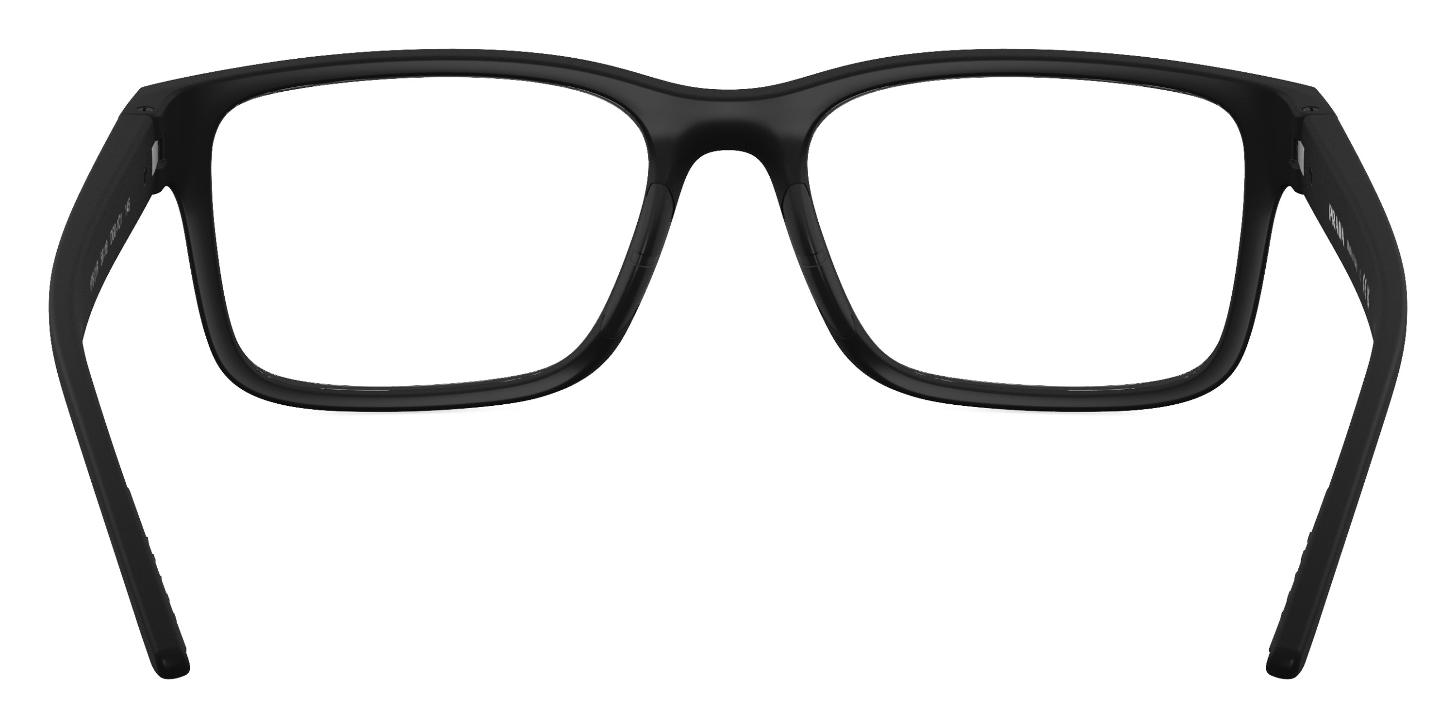 PRADA LINEA ROSSA EYEGLASSES - PS 01RV DG01O1 56 - Black Rubber