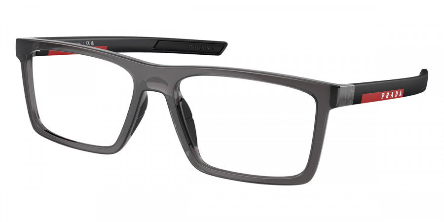 PRADA LINEA ROSSA EYEGLASSES - PS 02QV 01D1O1 54 - Transparent Anthracite/Matte Black
