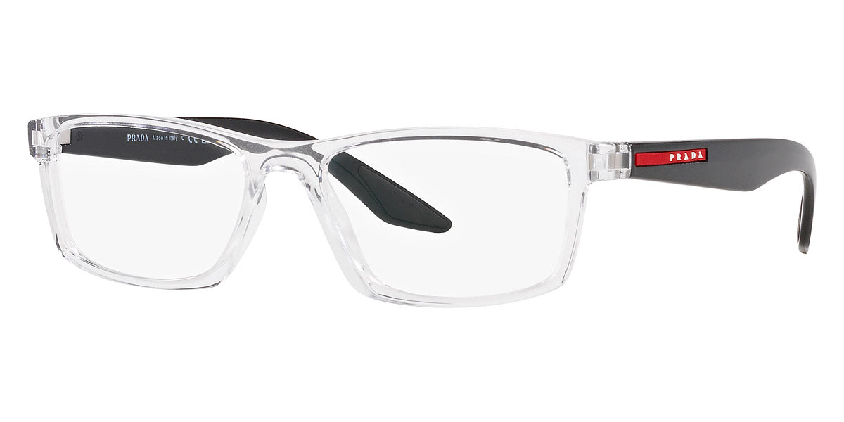 PRADA LINEA ROSSA EYEGLASSES - PS 04PV 2AZ1O1 56 - Crystal