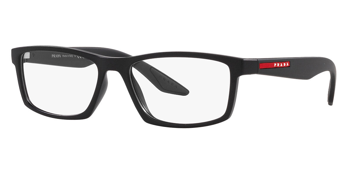 PRADA LINEA ROSSA EYEGLASSES - PS 04PV DG01O1 54 - Black Rubber