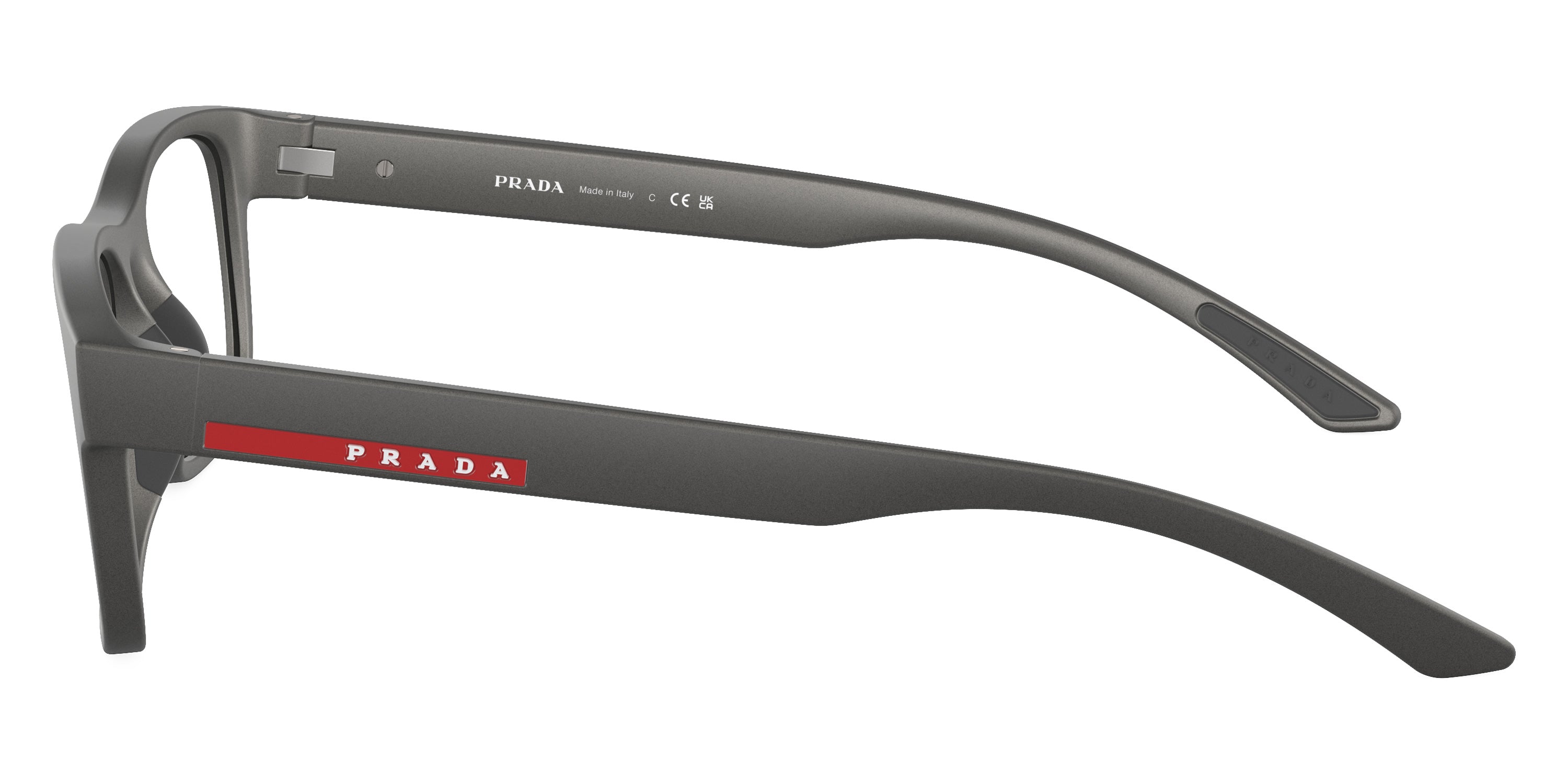 PRADA LINEA ROSSA EYEGLASSES - PS 04QV 16X1O1 54 - Grigio Metal