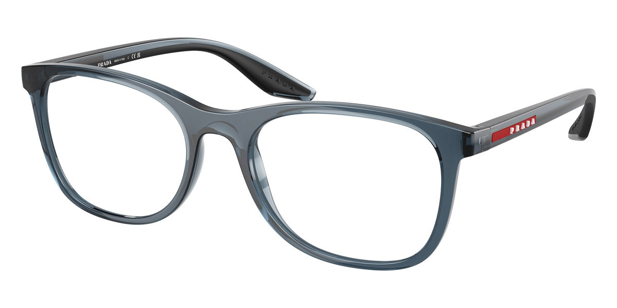 PRADA LINEA ROSSA EYEGLASSES - PS 05PV CZH1O1 55 - Transparent Azure