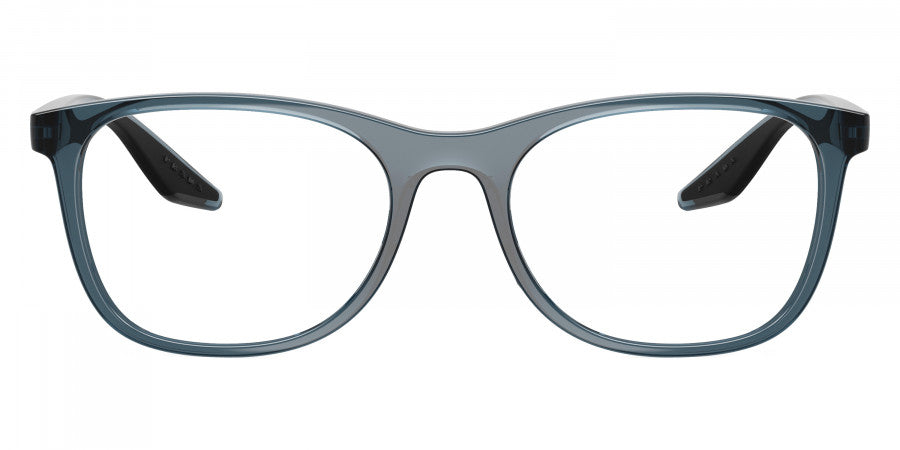 PRADA LINEA ROSSA EYEGLASSES - PS 05PV CZH1O1 55 - Transparent Azure