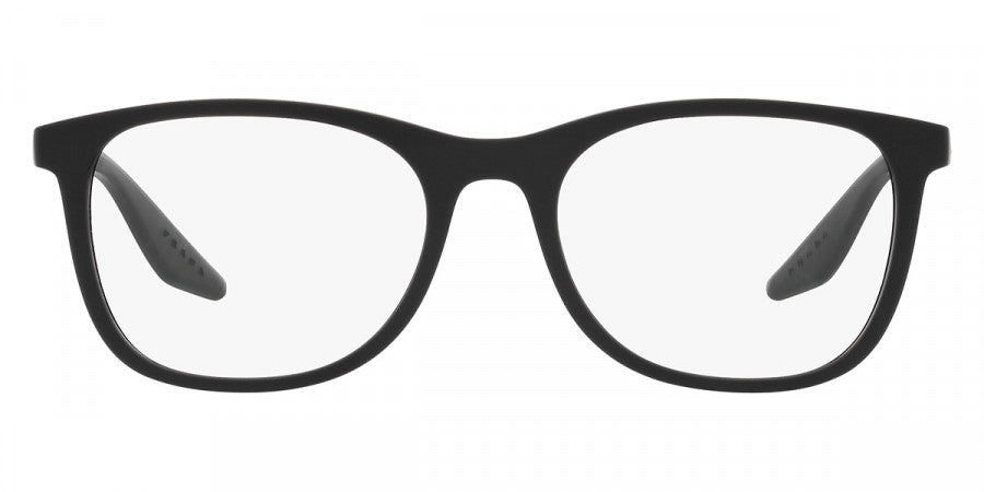 PRADA LINEA ROSSA EYEGLASSES - PS 05PV DG01O1 53 - Black Rubber
