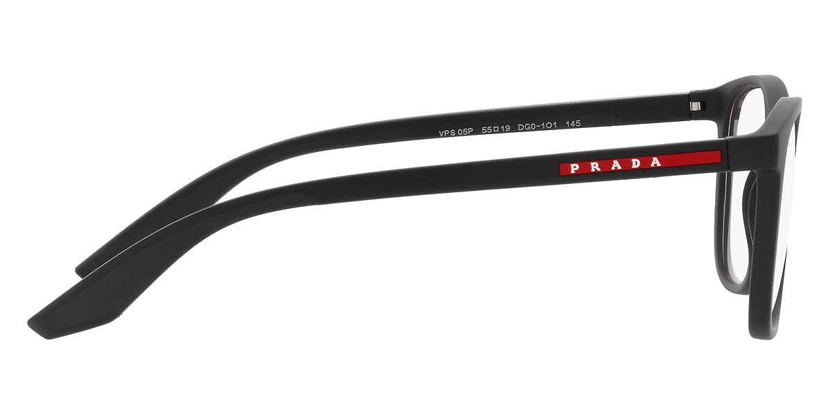 PRADA LINEA ROSSA EYEGLASSES - PS 05PV DG01O1 53 - Black Rubber