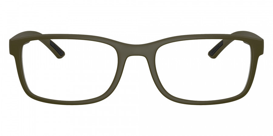 PRADA LINEA ROSSA EYEGLASSES - PS 06RV 15X1O1 53 - Matte Green